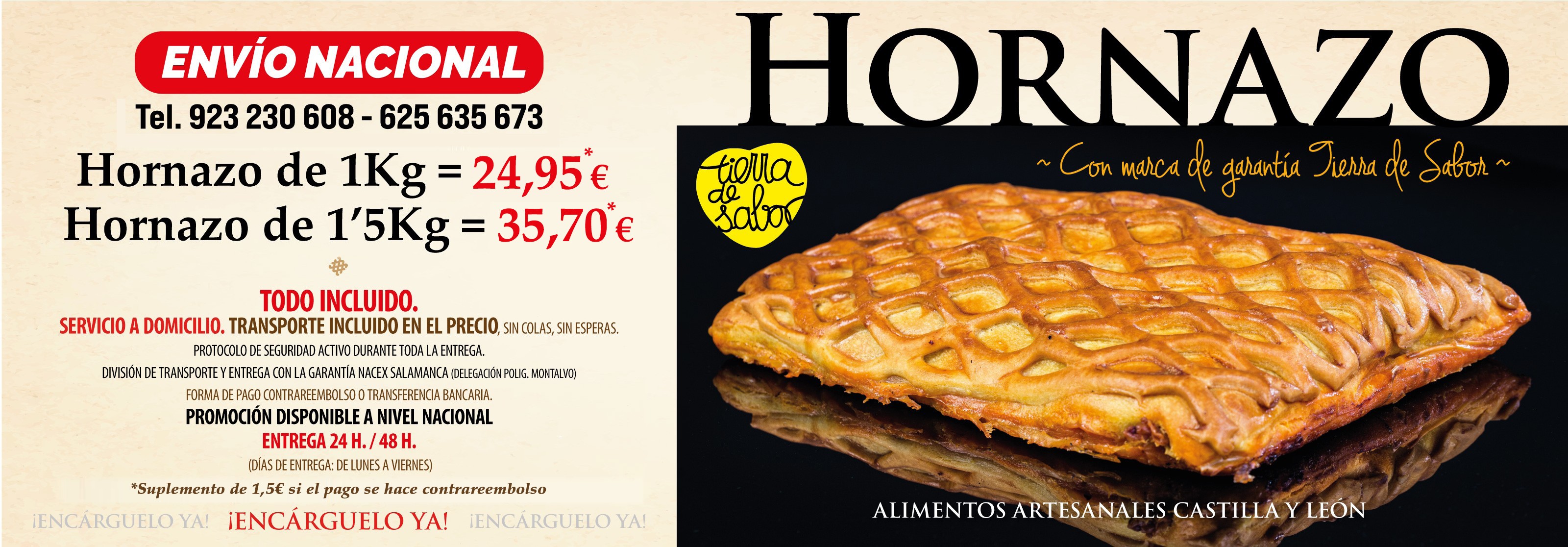 hornazo - venta nacional